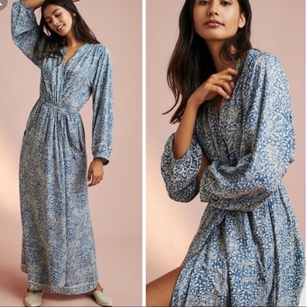 Natalie Martin Nico wrap maxi dress